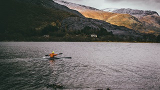 Adventure beach canoe