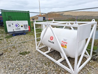 Hybrid Gas engine power set up with Calor and CAGE technologies