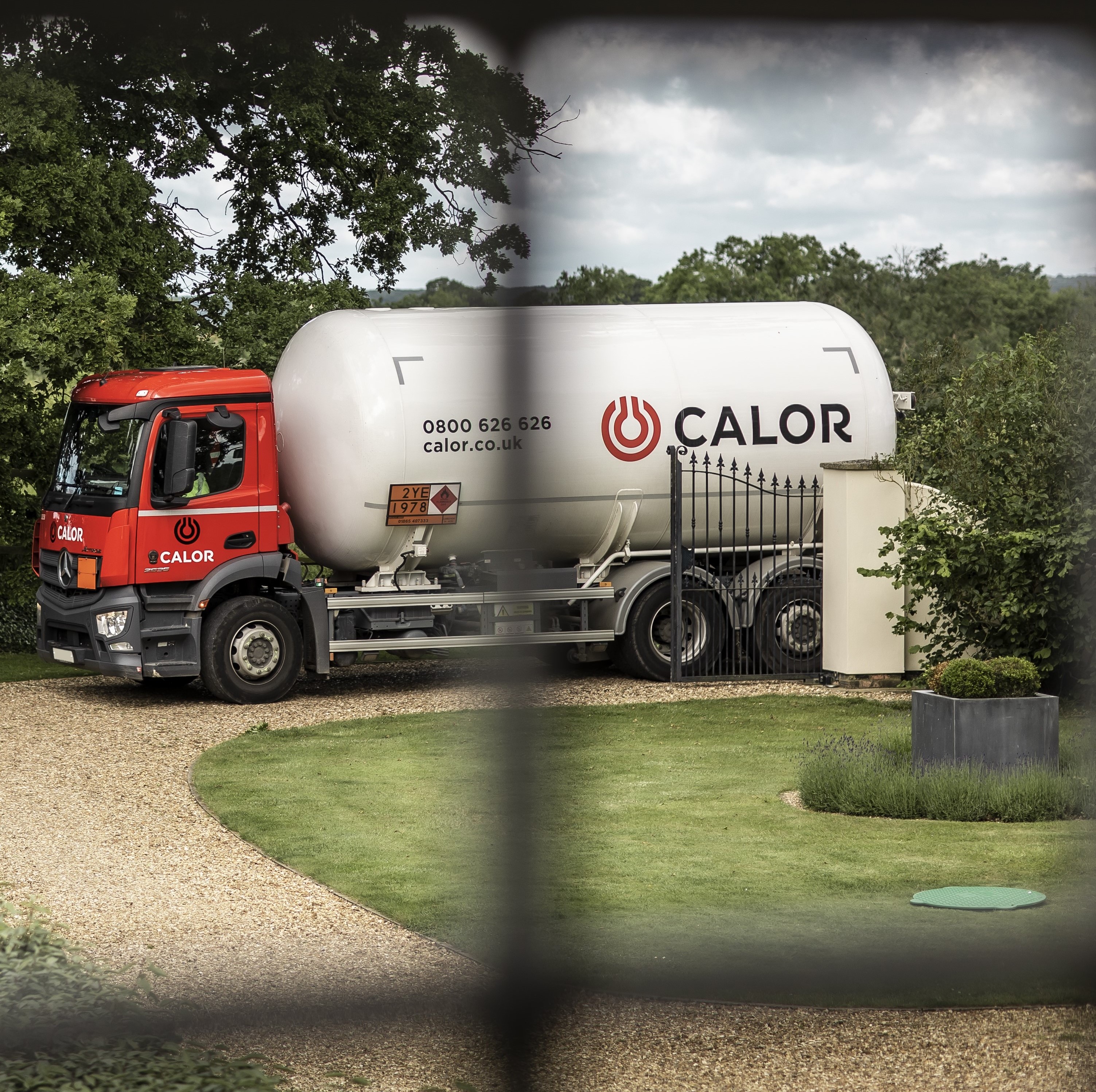Calor gas bulk lpg home delivery to underground tank